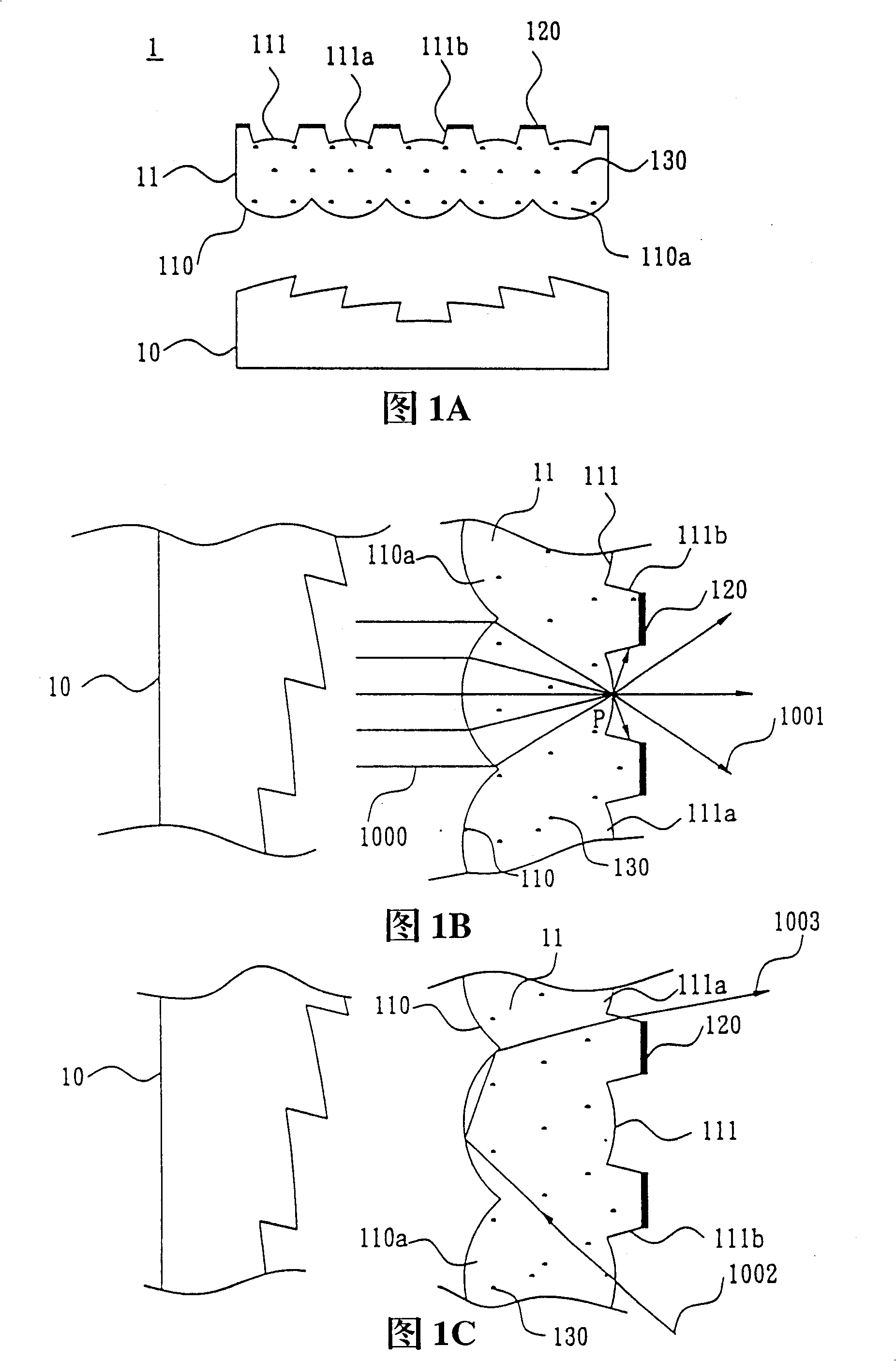 Rear-projection screen, optical element and manufacturing method thereof