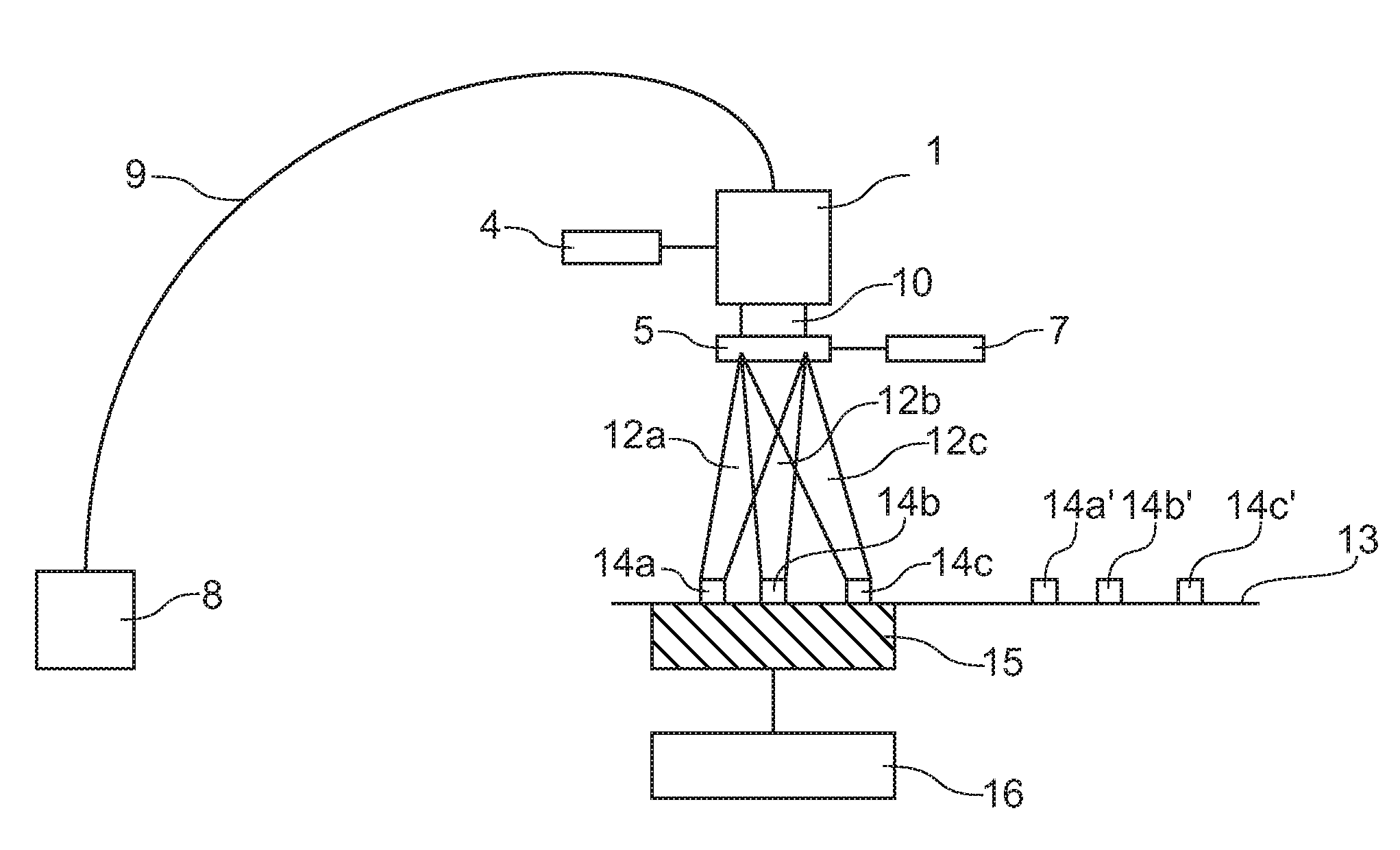 Process and apparatus for joining at least two elements