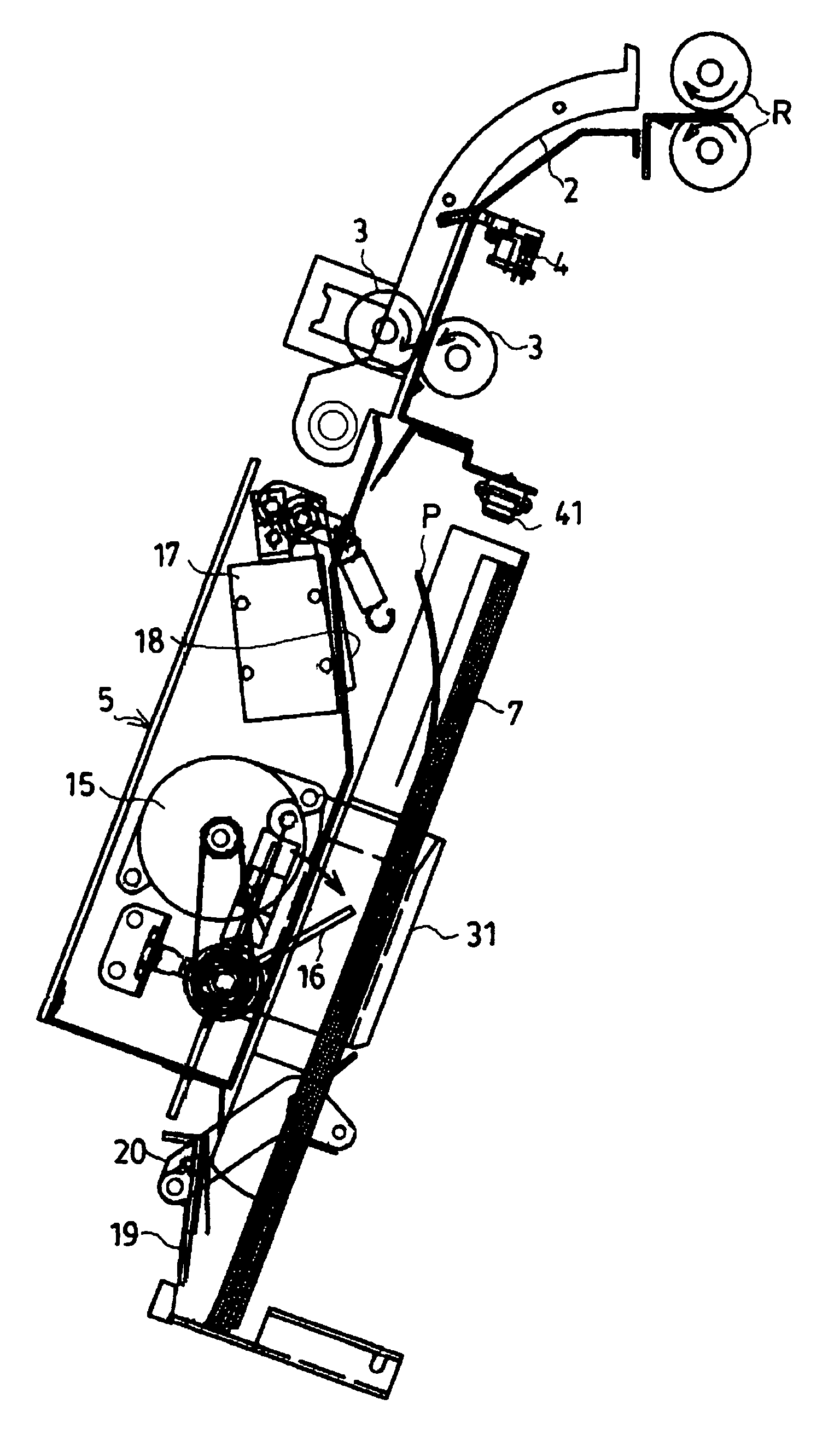 Hold flap for sheet postprocessing apparatus