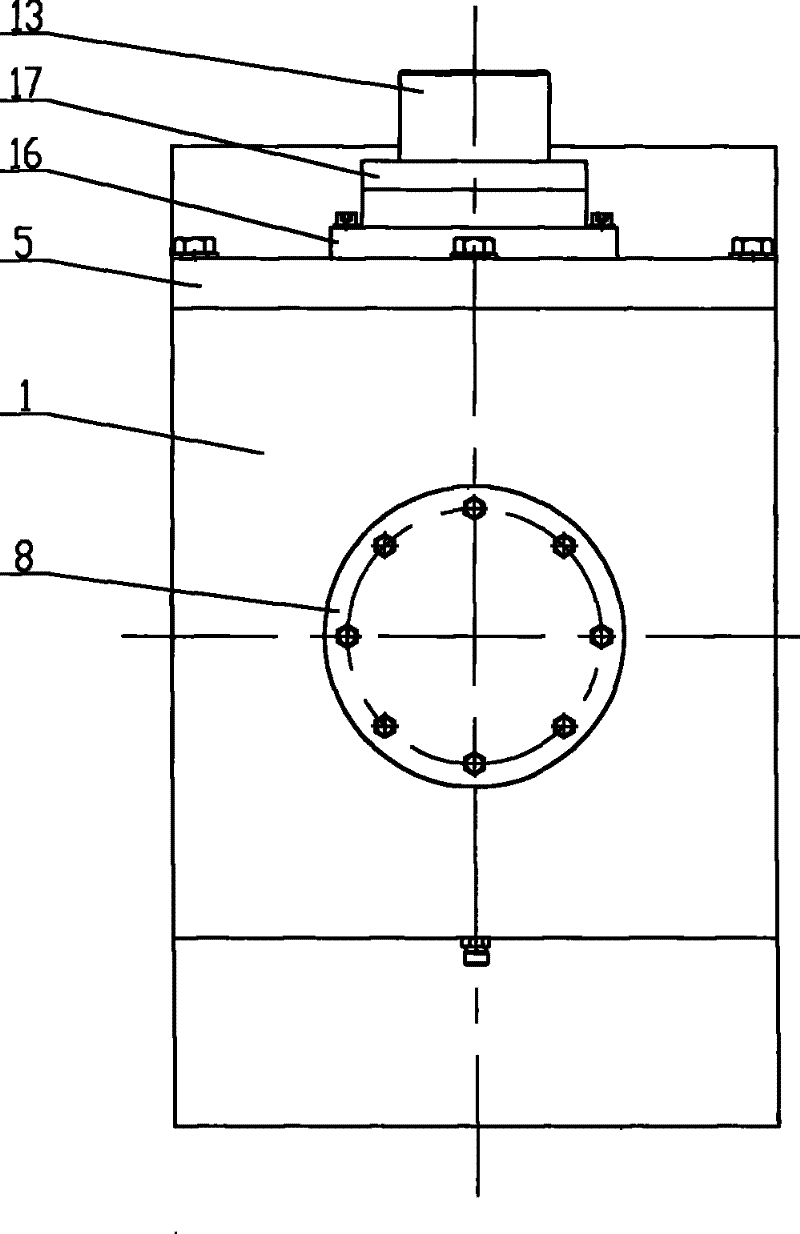 Coal and mash gas extrusion mold