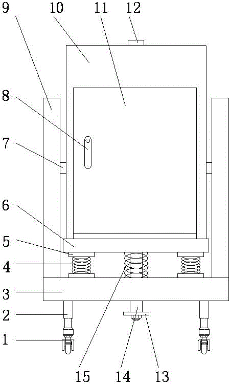 High shockproof type high-pressure switch cabinet