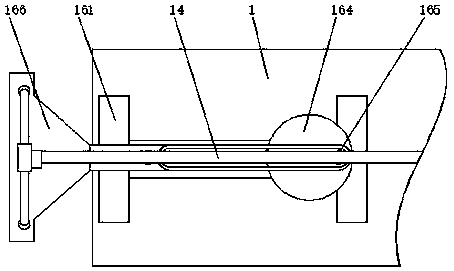 Bridge floor concrete curing device for highway engineering bridge construction