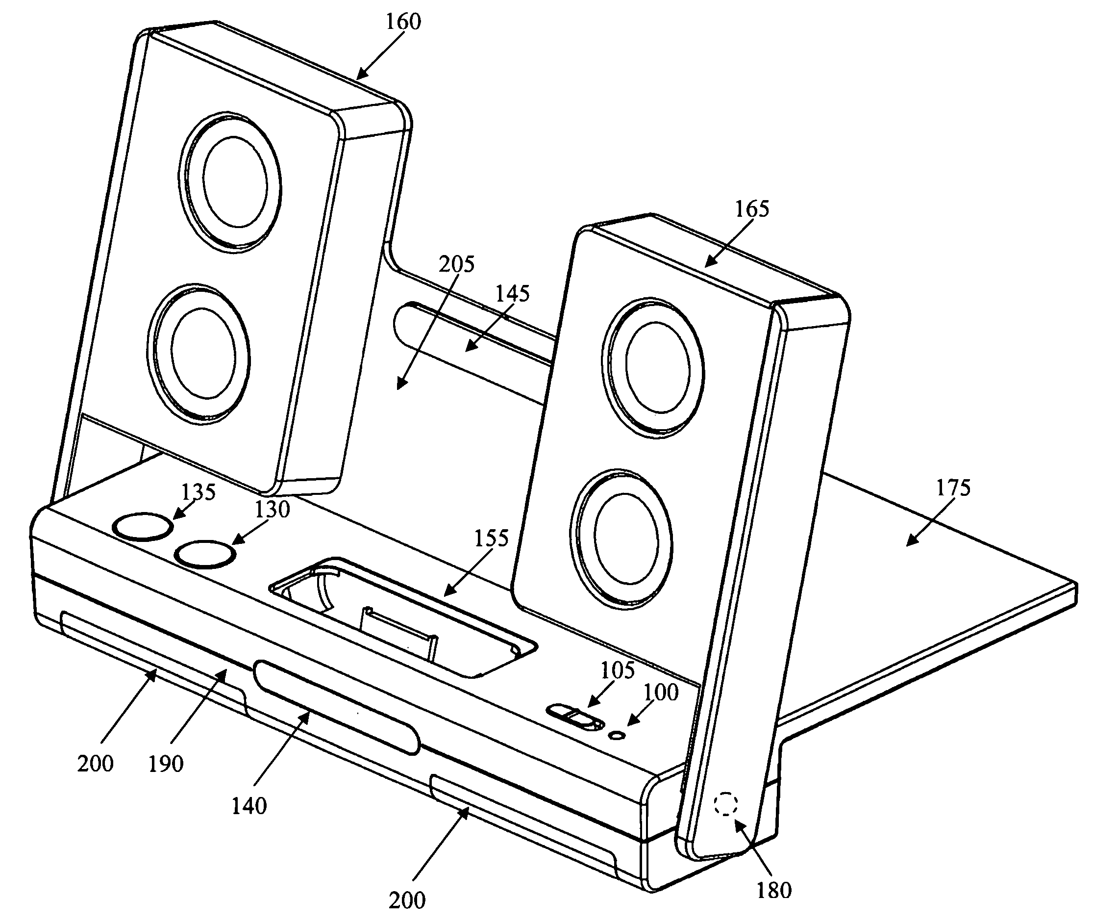 Portable audio reproduction system