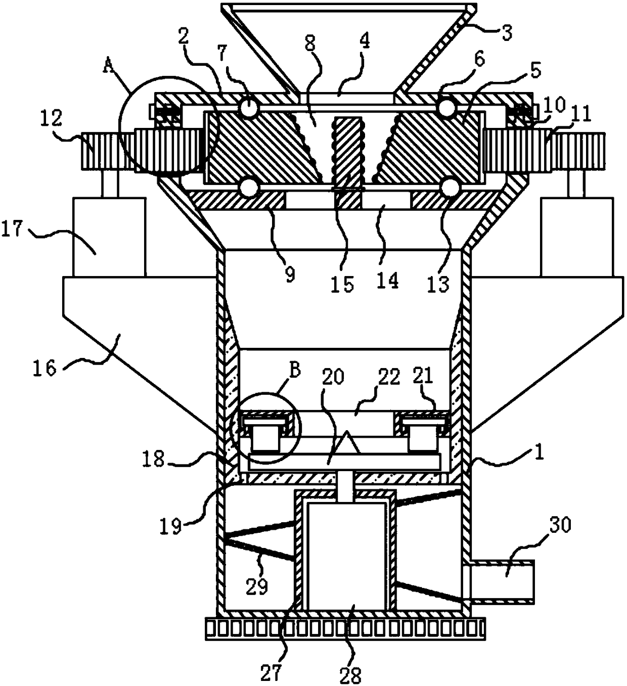 Fast and efficient sand making machine