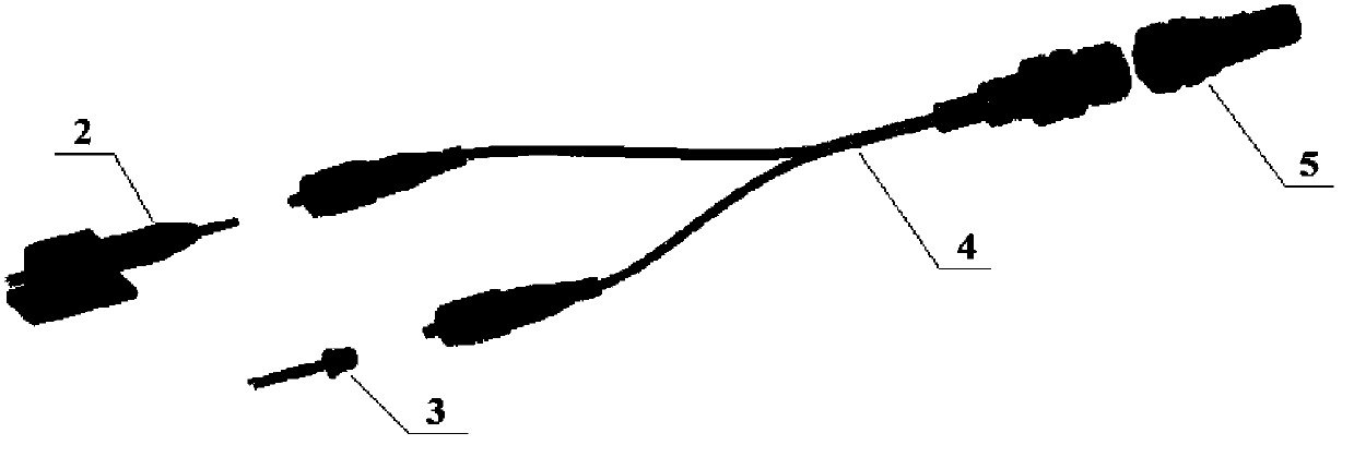 Laser ignition device of single fiber structure