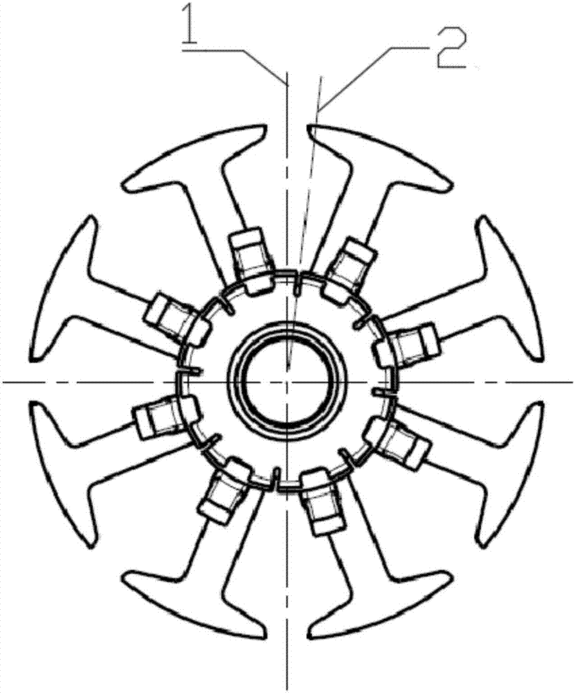 A method for winding a motor rotor