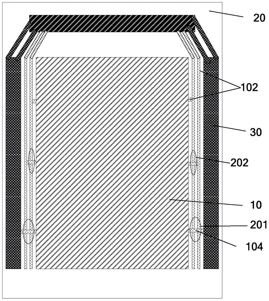 An array substrate, an embedded touch panel and a display device