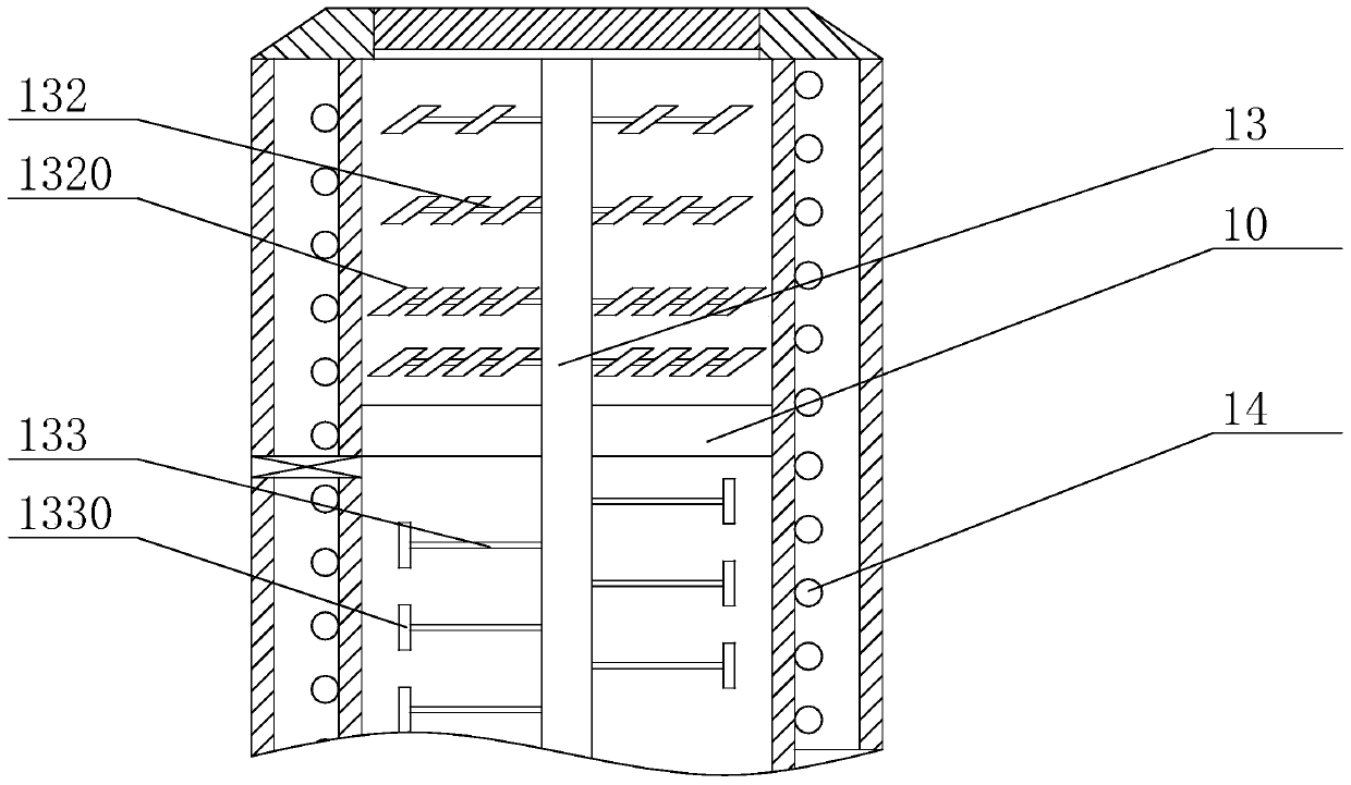 A plant fertilizer preparation device