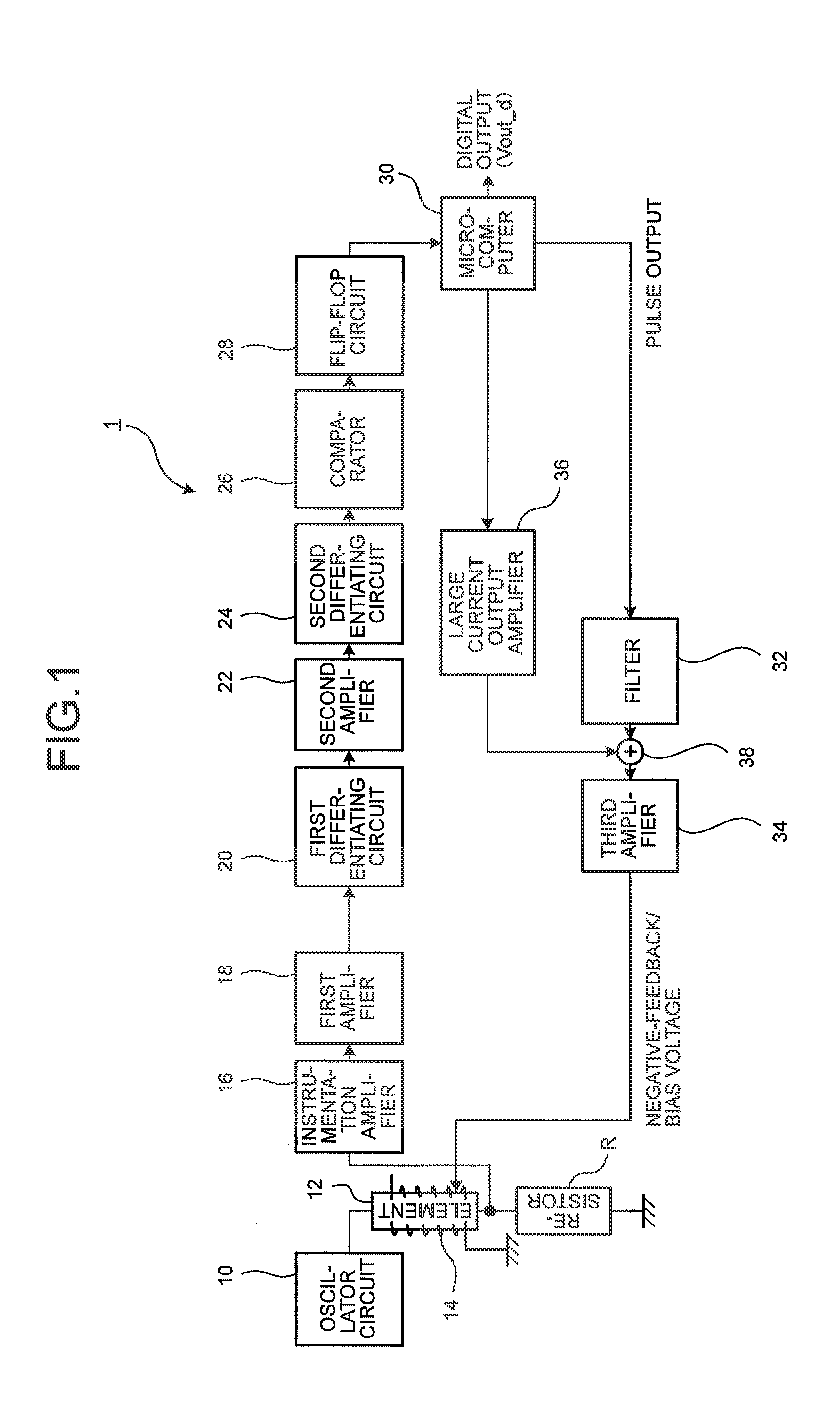 Magnetic field detection sensor