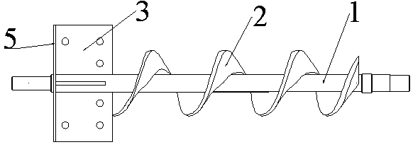 Auger convenient in seaming