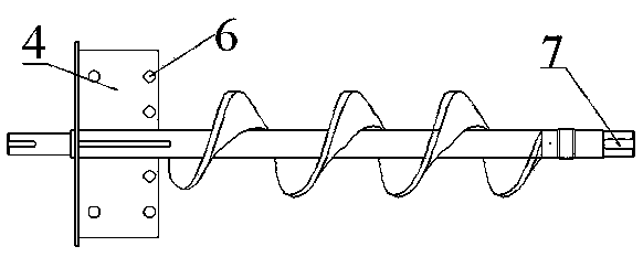 Auger convenient in seaming