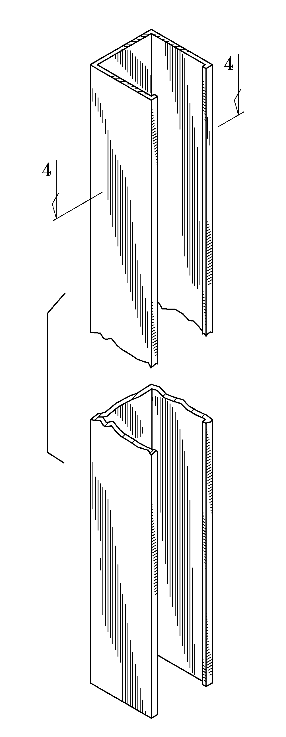 Harmonic stabilizer for porch and patio railings