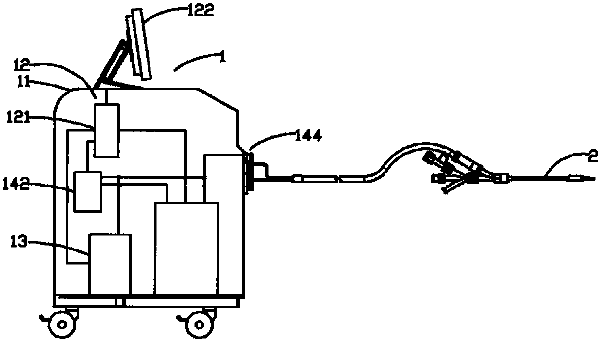 Self-pressurizing cryoablation system