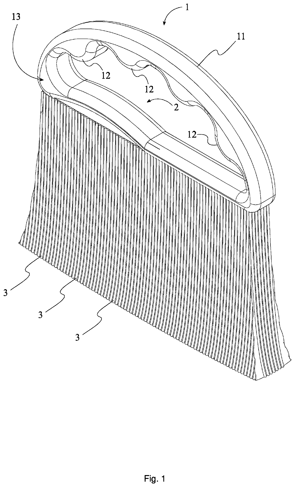 Long-Bristled Brush