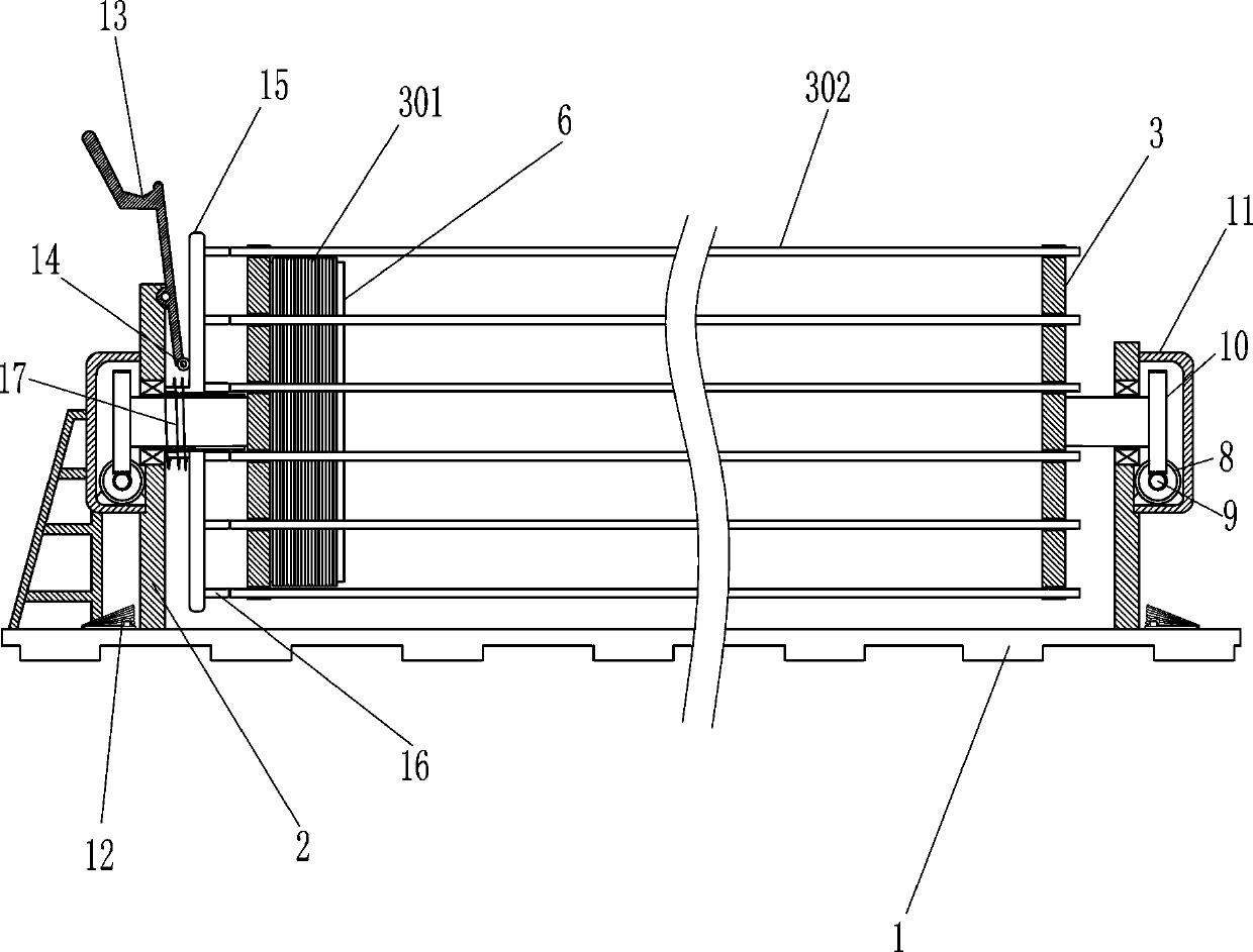 Support device for base reinforcement welding