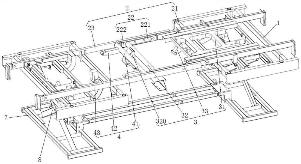 Knee back adjustment mechanism, backing plate, nursing bed and seat