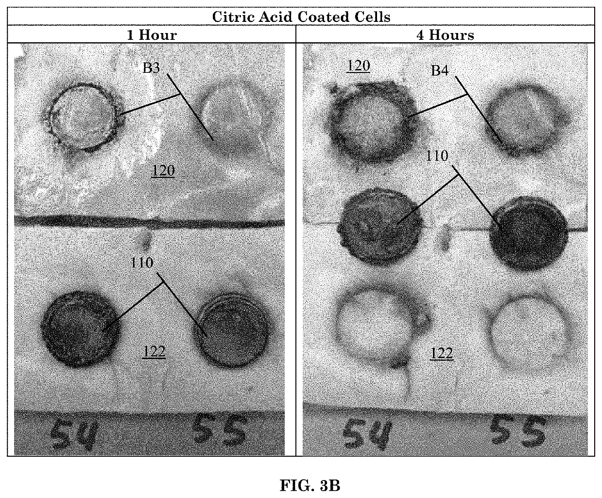 Coatings for mitigation of coin cell ingestion