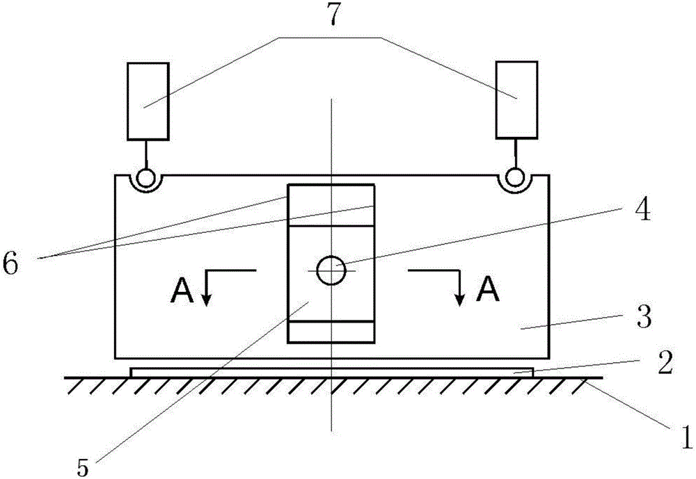 A guide device for a double toggle punch press