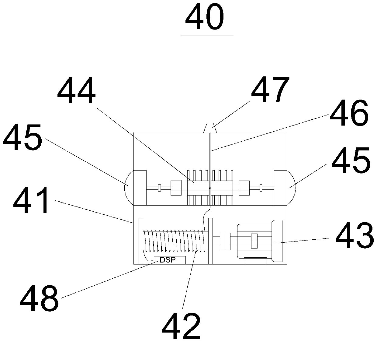 Multipurpose dirt isolation device based on bubble plume technology