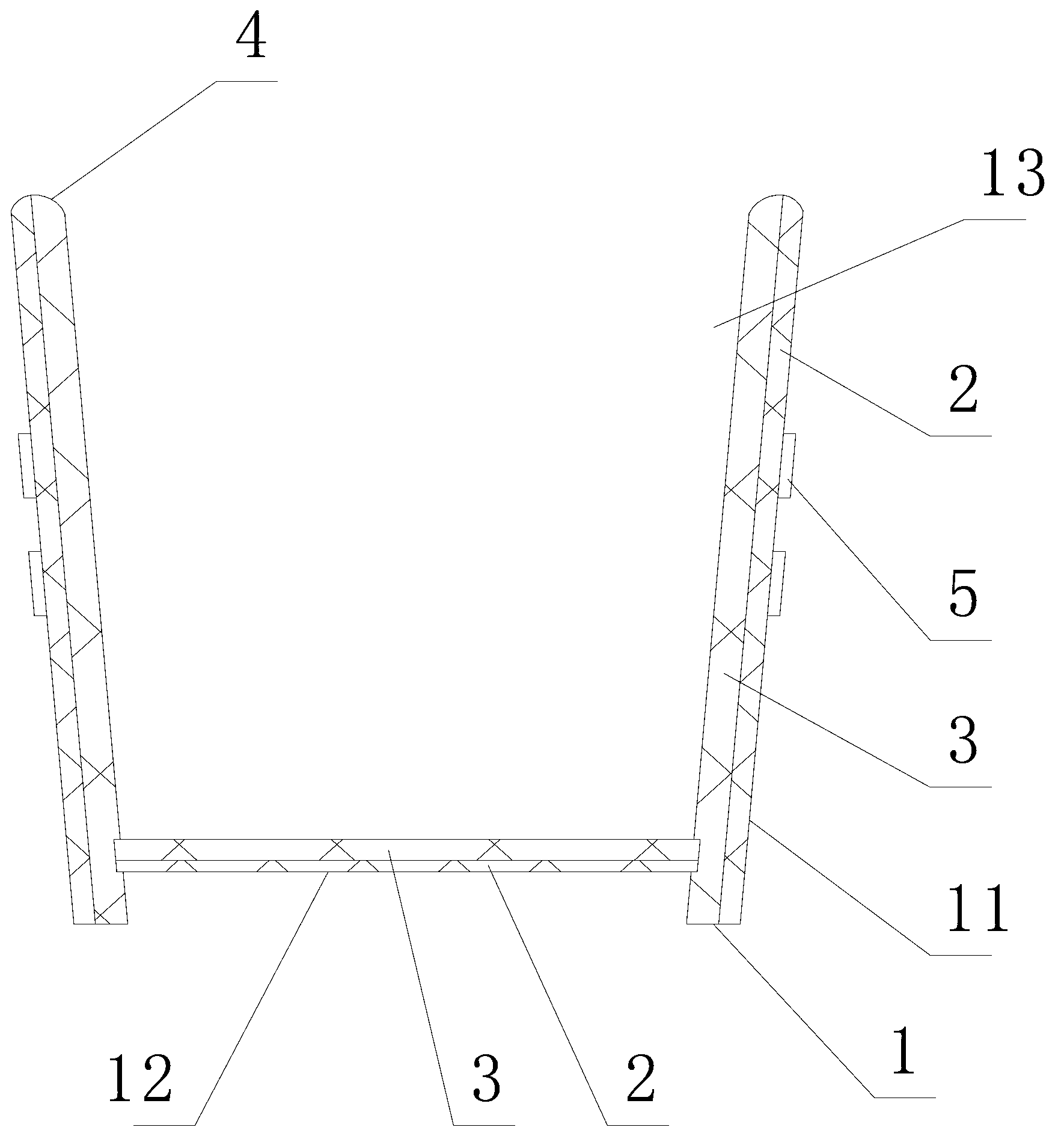 High impact polystyrene cup