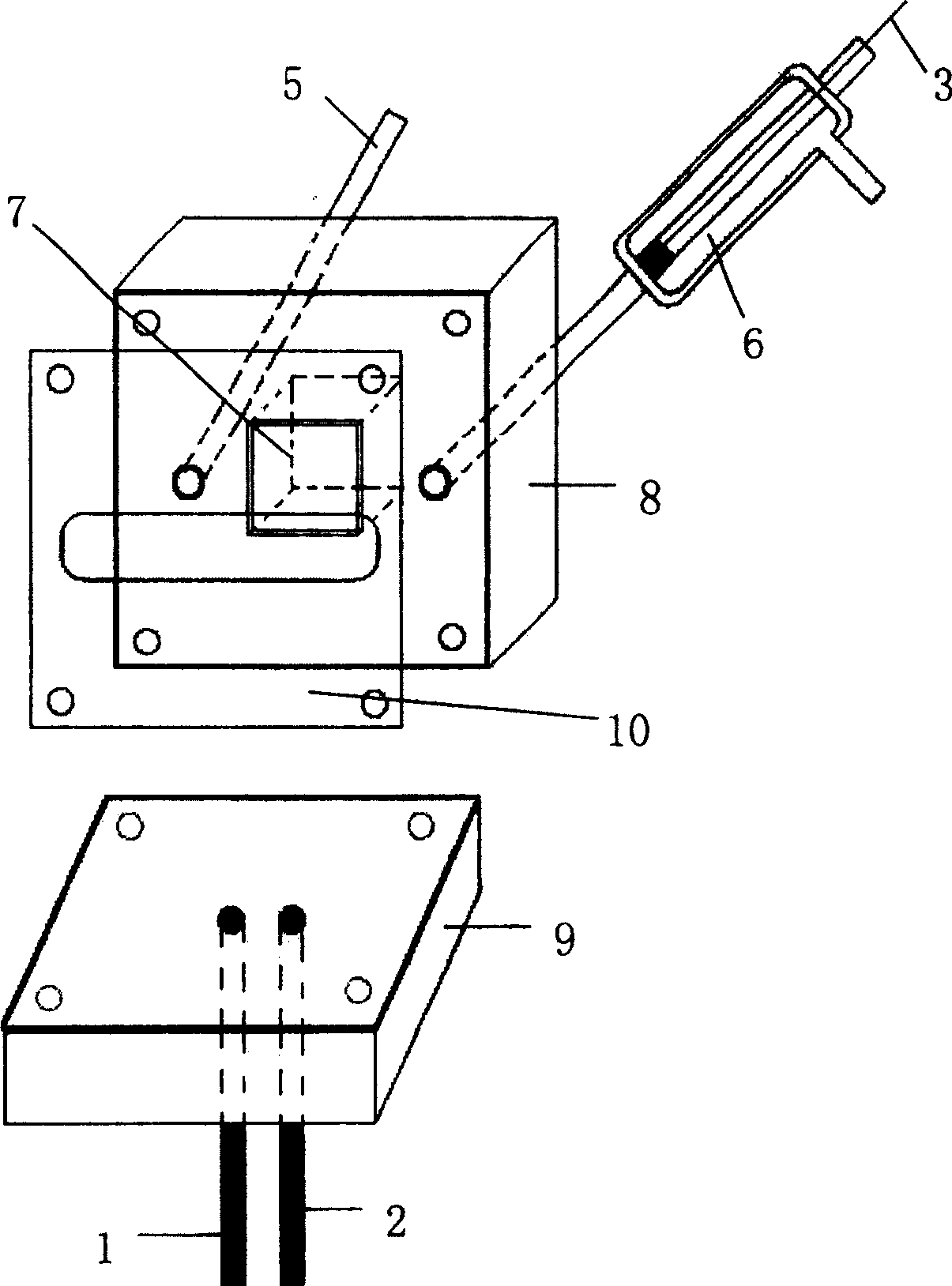 Electrochemical sensor for appraising ultraviolet shielding behaviour of nanometer oxide powder