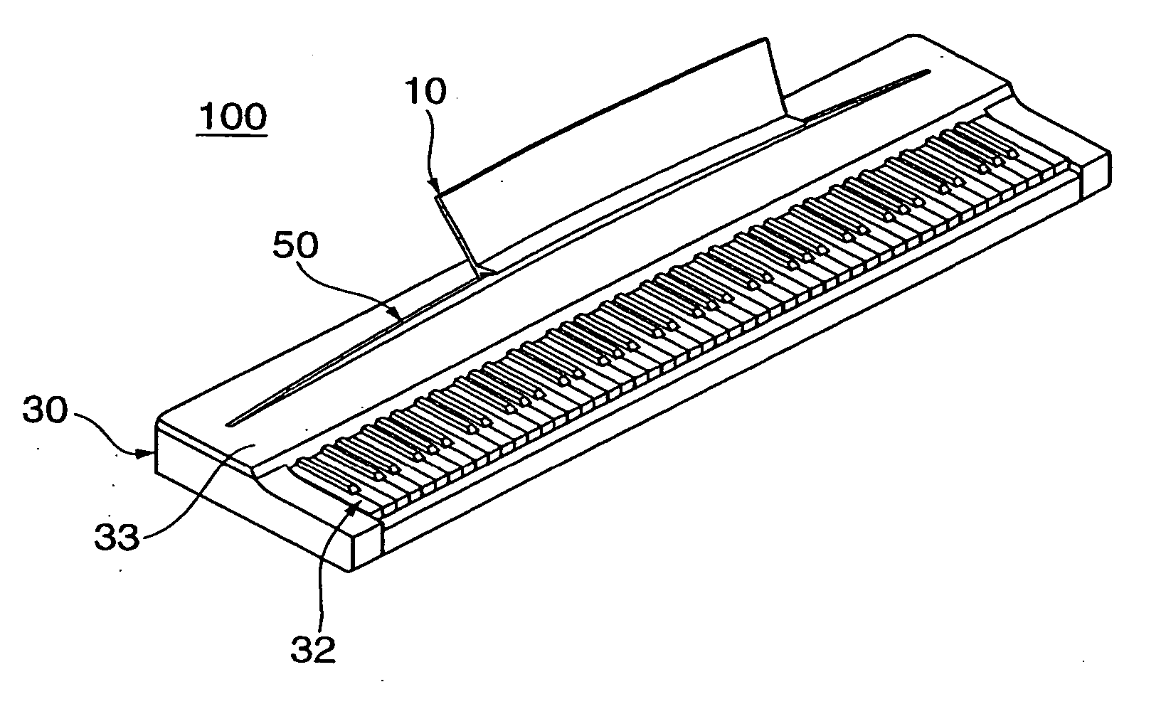 Musical keyboard instrument