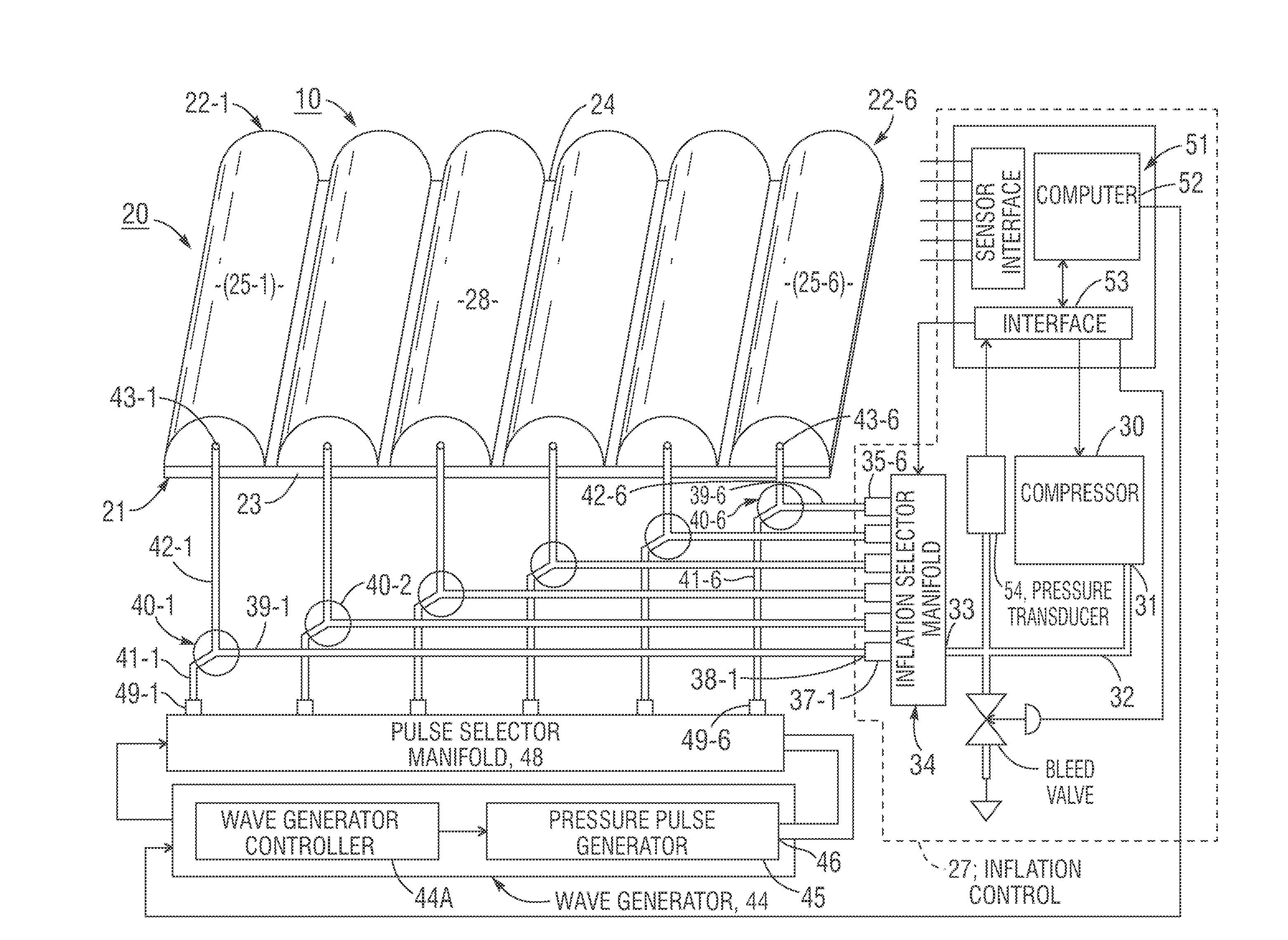 Soliton Traveling Wave Air Mattresses