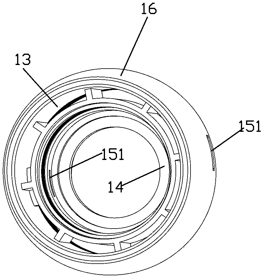 Pulsation type negative pressure massager and water outlet device