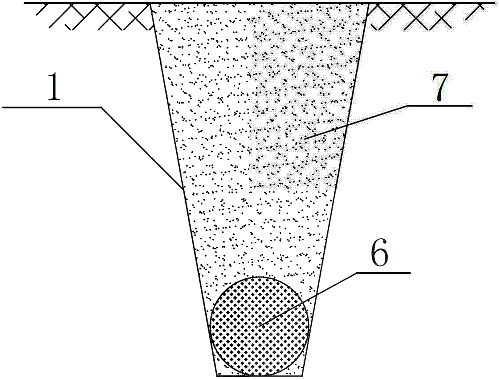 Combined draining and saline controlling system for saline and alkaline land