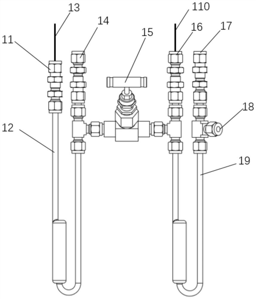 Bipolar miniature fixed-bed reactor combined with photoionization mass spectrometry online detection system and method