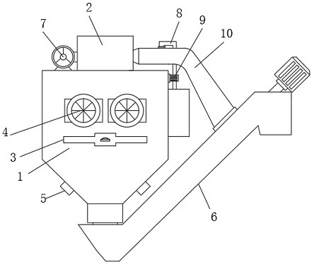 Garbage incinerator feeding device with multiple screening structures