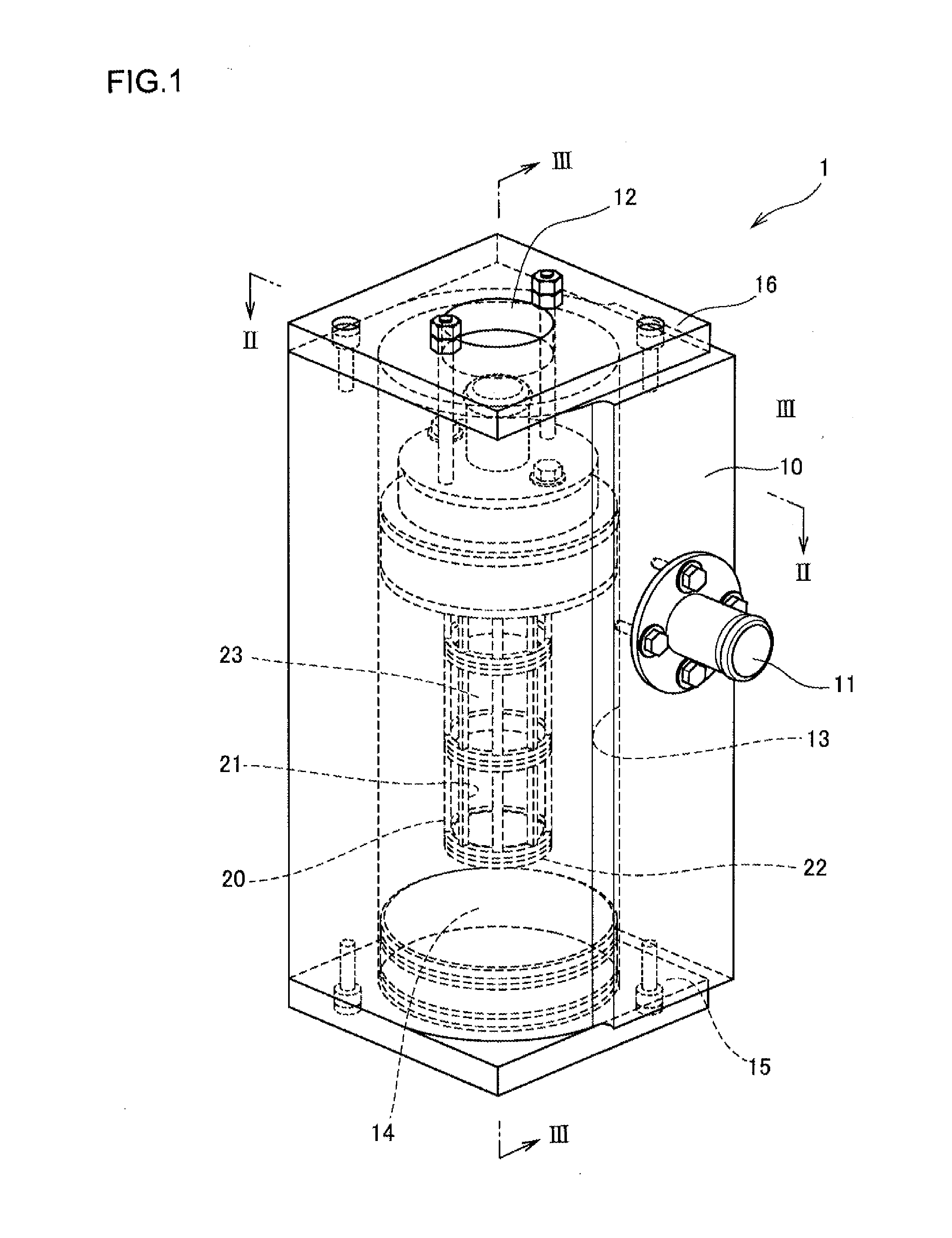 Ion-exchange equipment