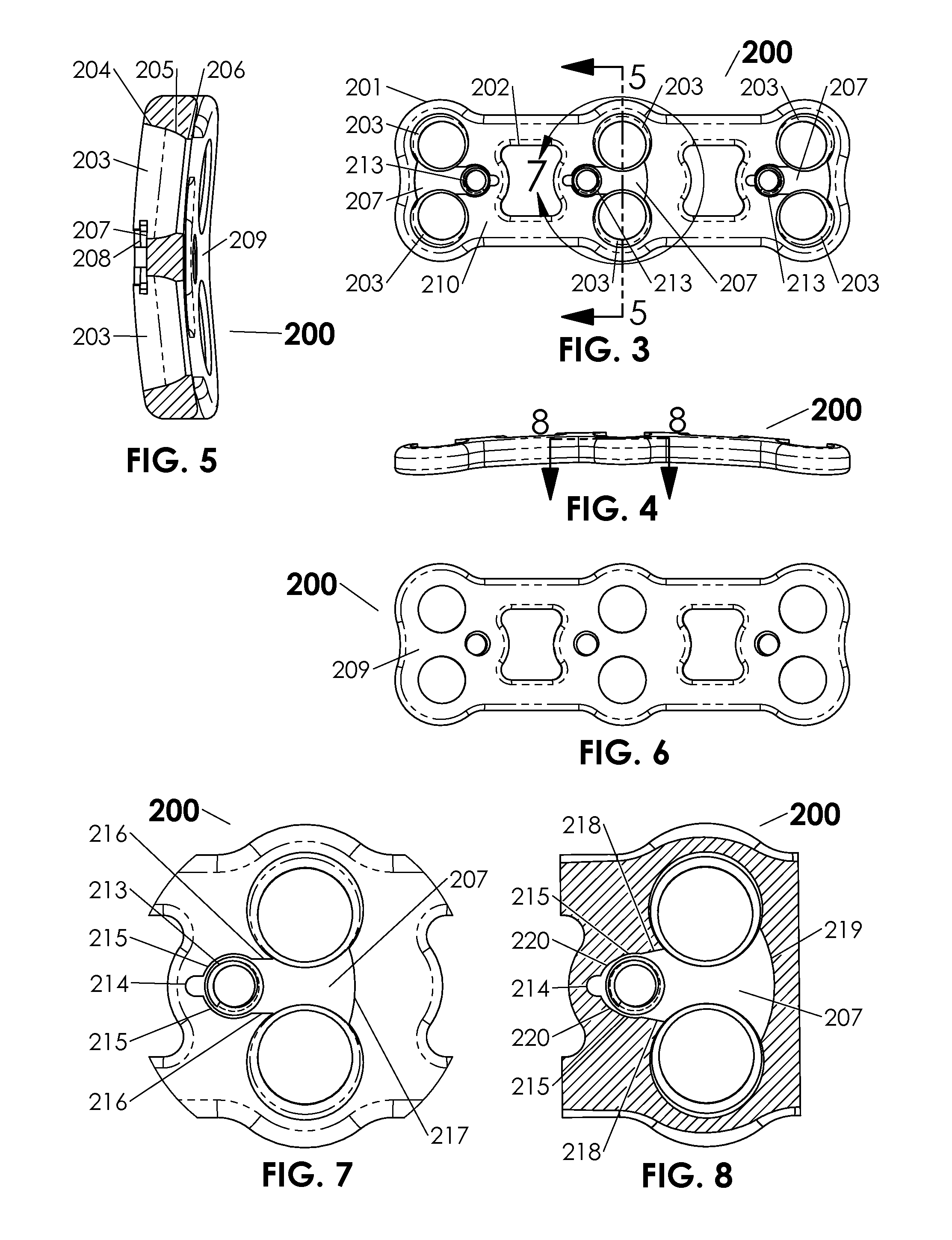 Expanding Blade Screw Retention System