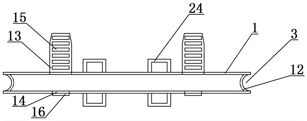 Cable dragging and moving device