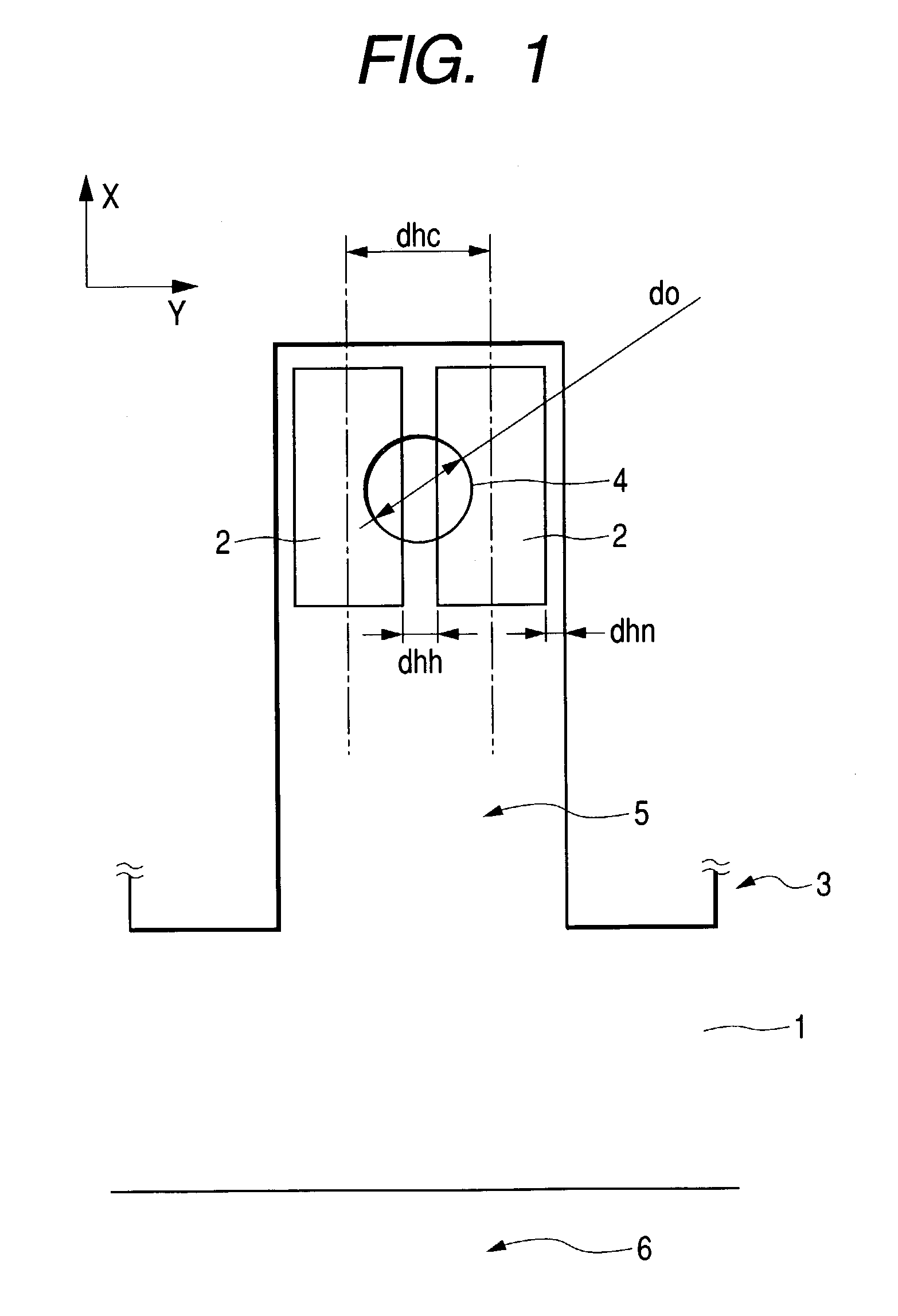 Ink jet recording head and ink discharge method