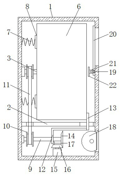 Intelligent mailbox capable of being opened through code scanning