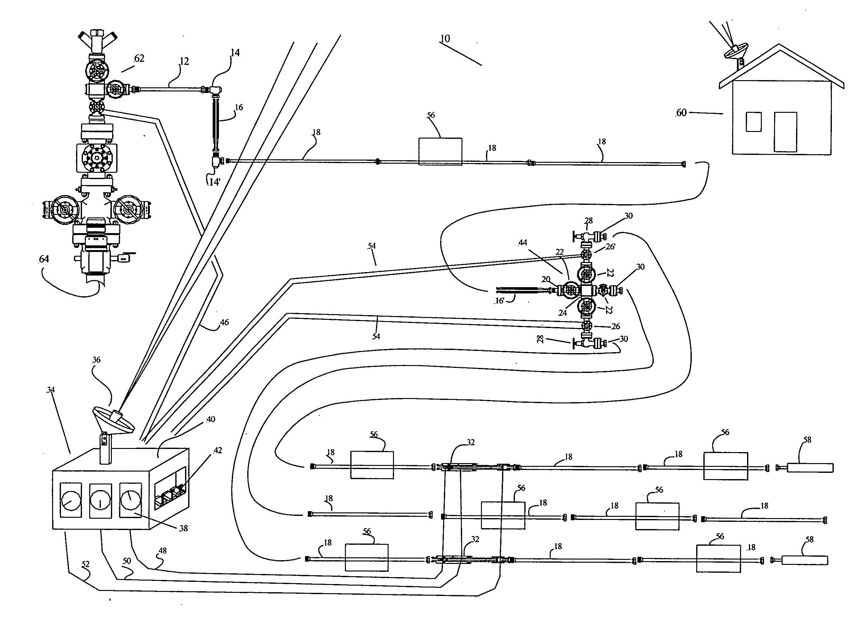 Automated flowback and information system