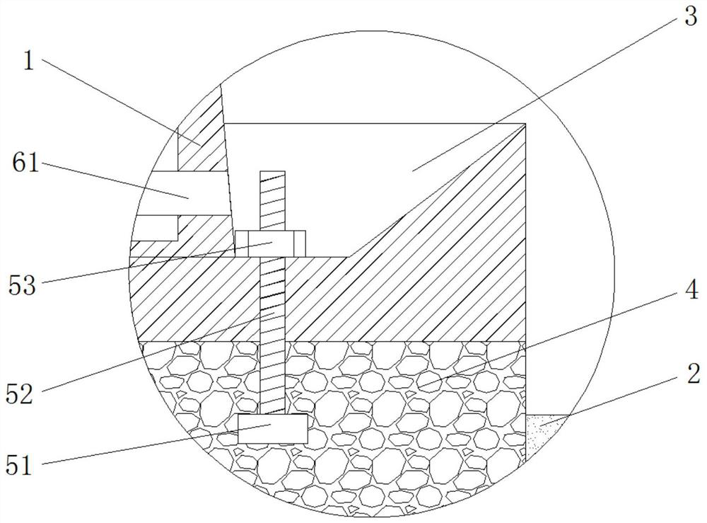 Bottomed box-pump integrated non-floating pump room