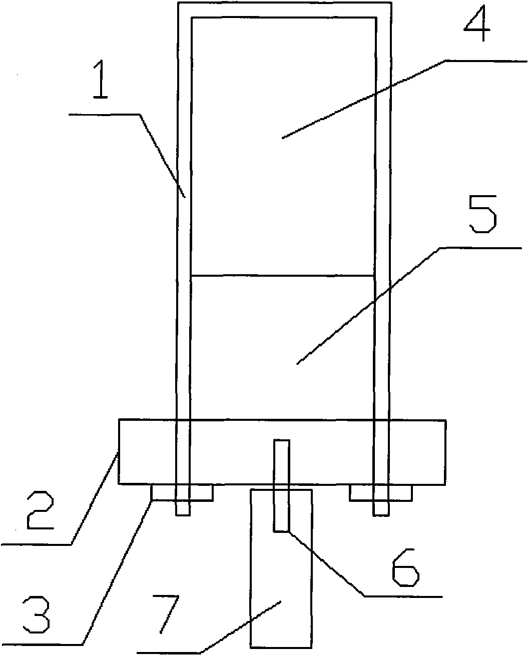 Wood structure cutting column reinforcing construction method