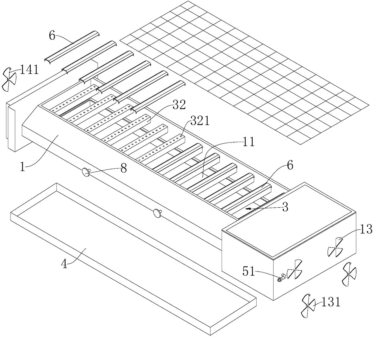 Smoke-free gas barbecue grill