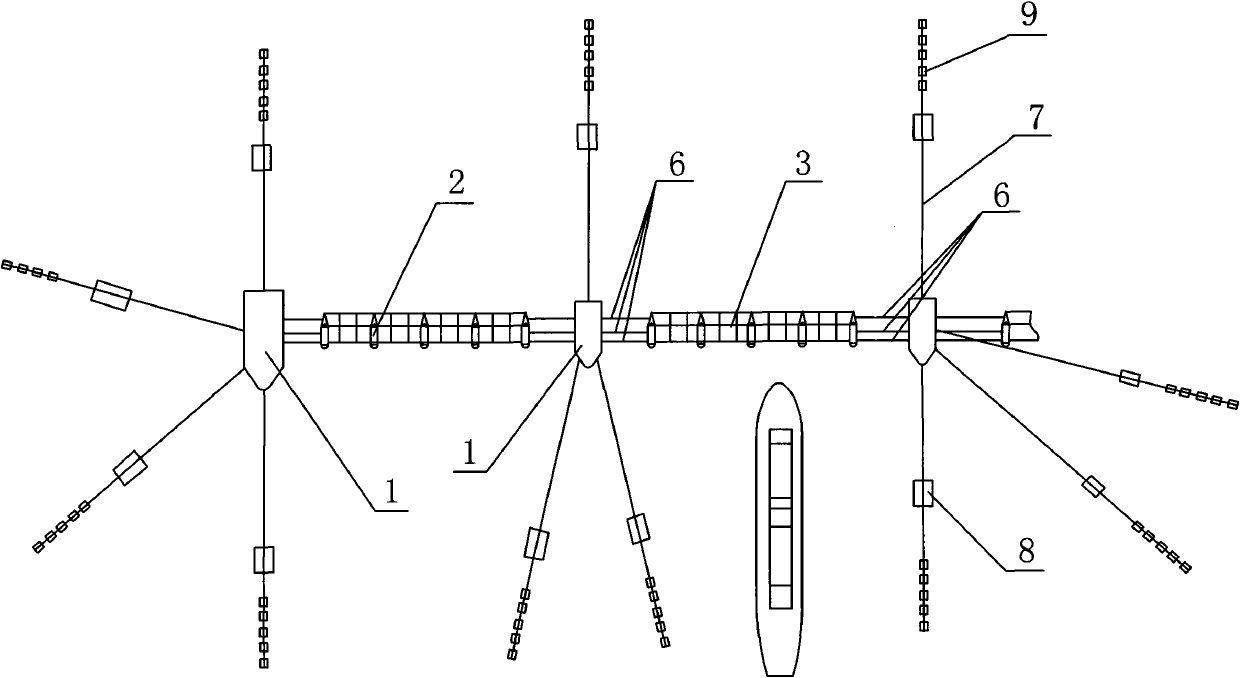 Self-adaptive ship-intercepting method