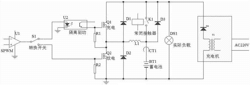 Bidirectional charging/discharging device and method for accumulator