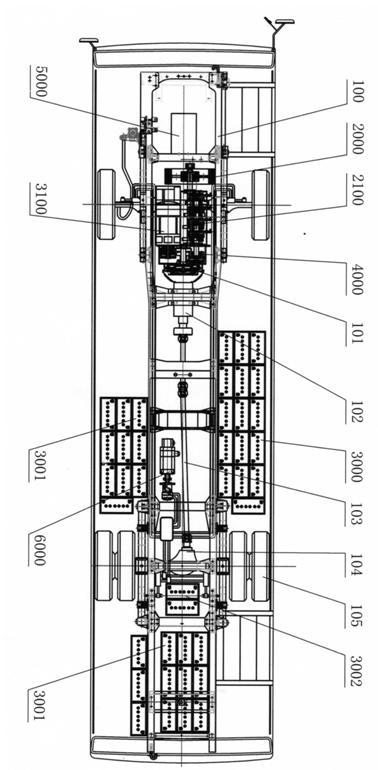 Automobile driven by double power source combined energy