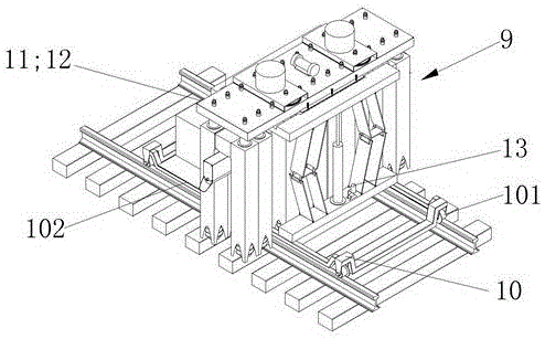 A Vibrating Rotary Digging Machine Between Sleepers