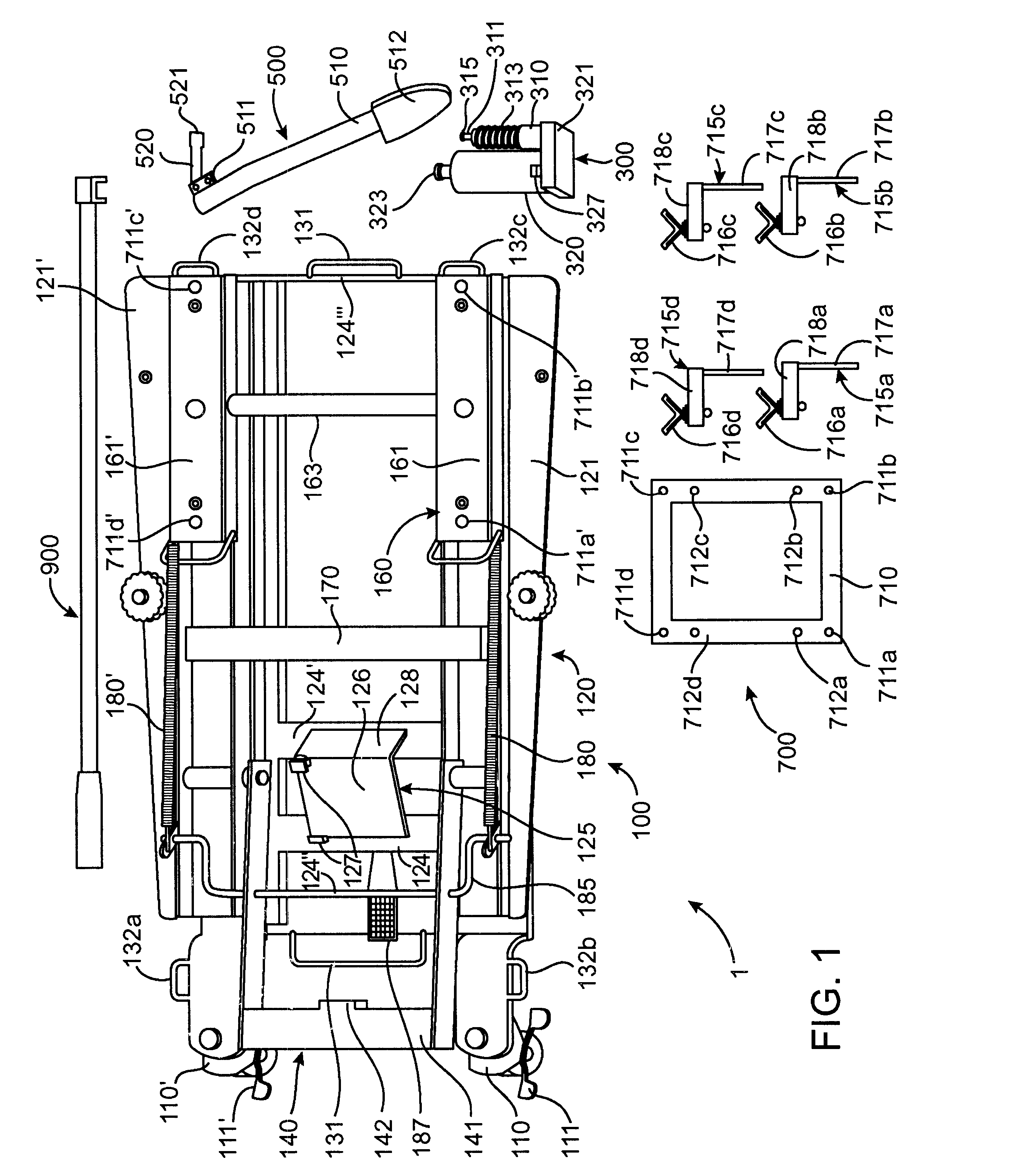 Adjustable stabilizer for jacks