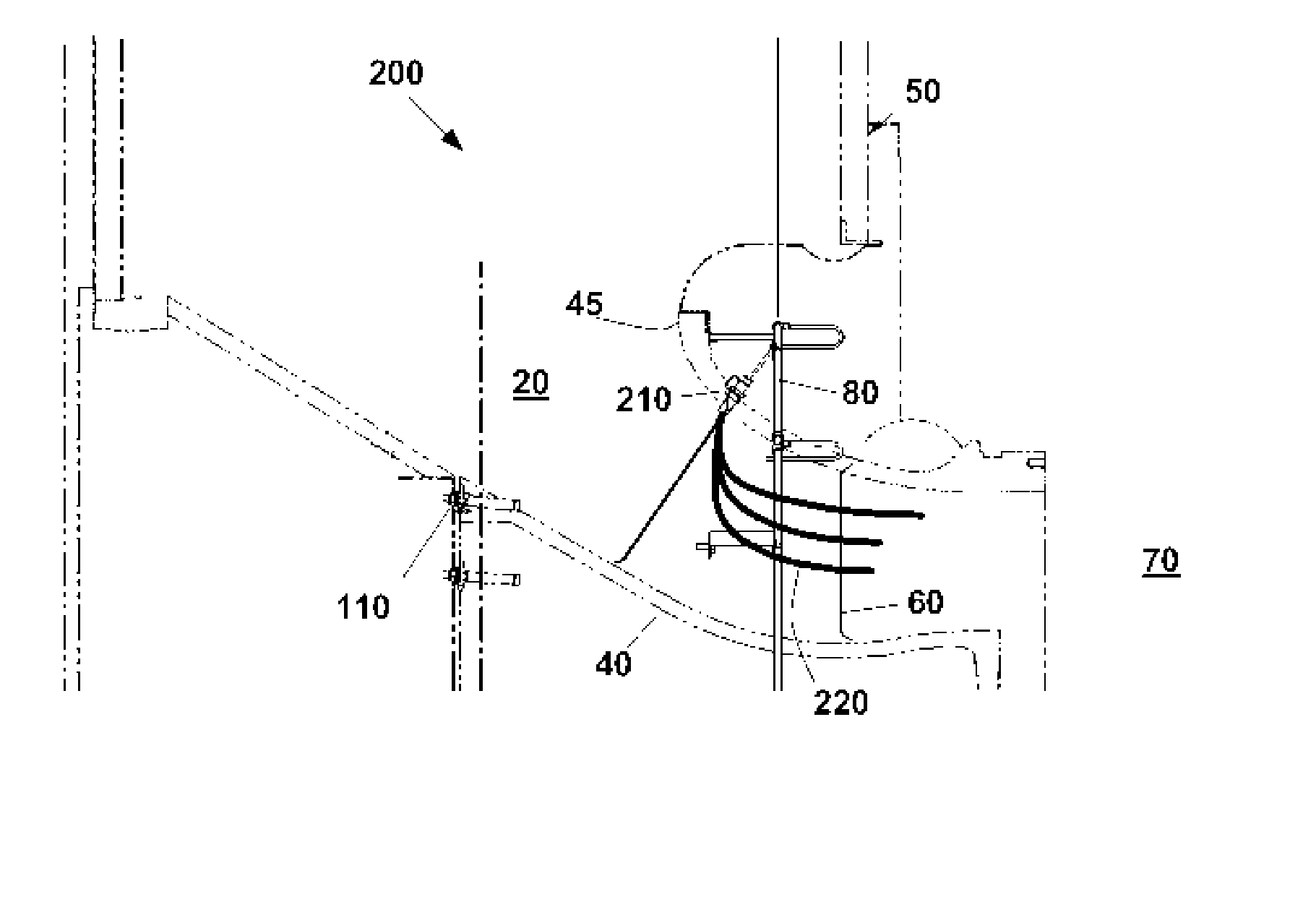 Gas turbine on-line compressor water wash system