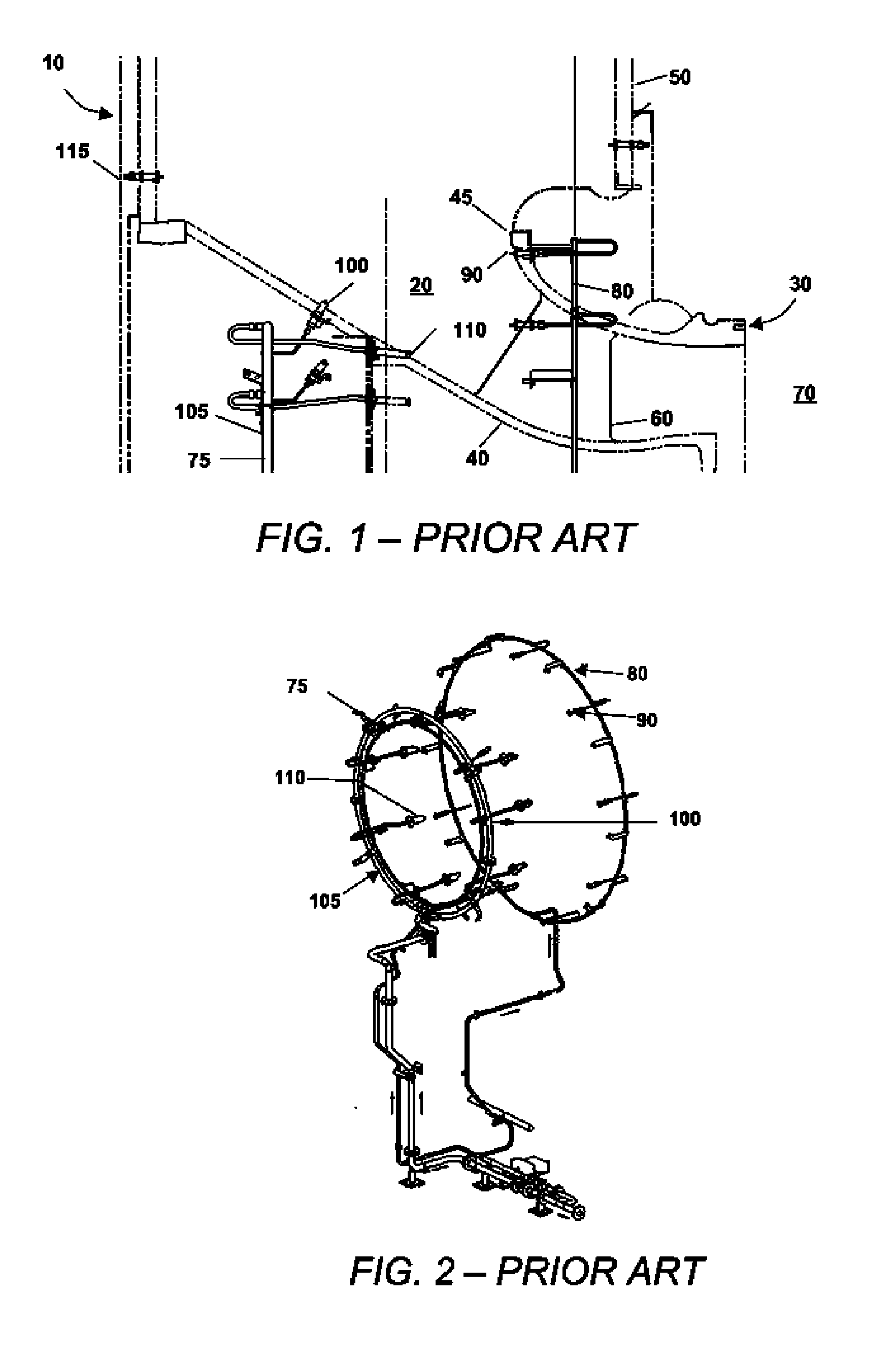 Gas turbine on-line compressor water wash system