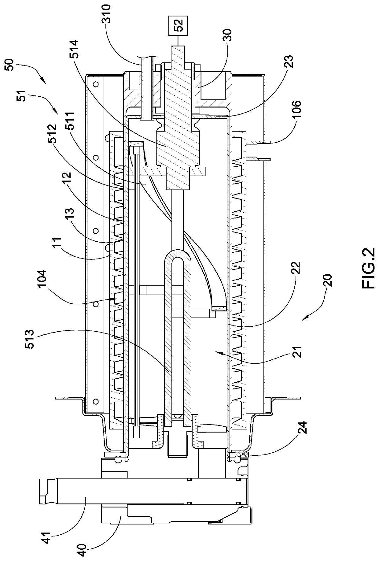 Replaceable freezer cylinder of yogurt or ice cream machine