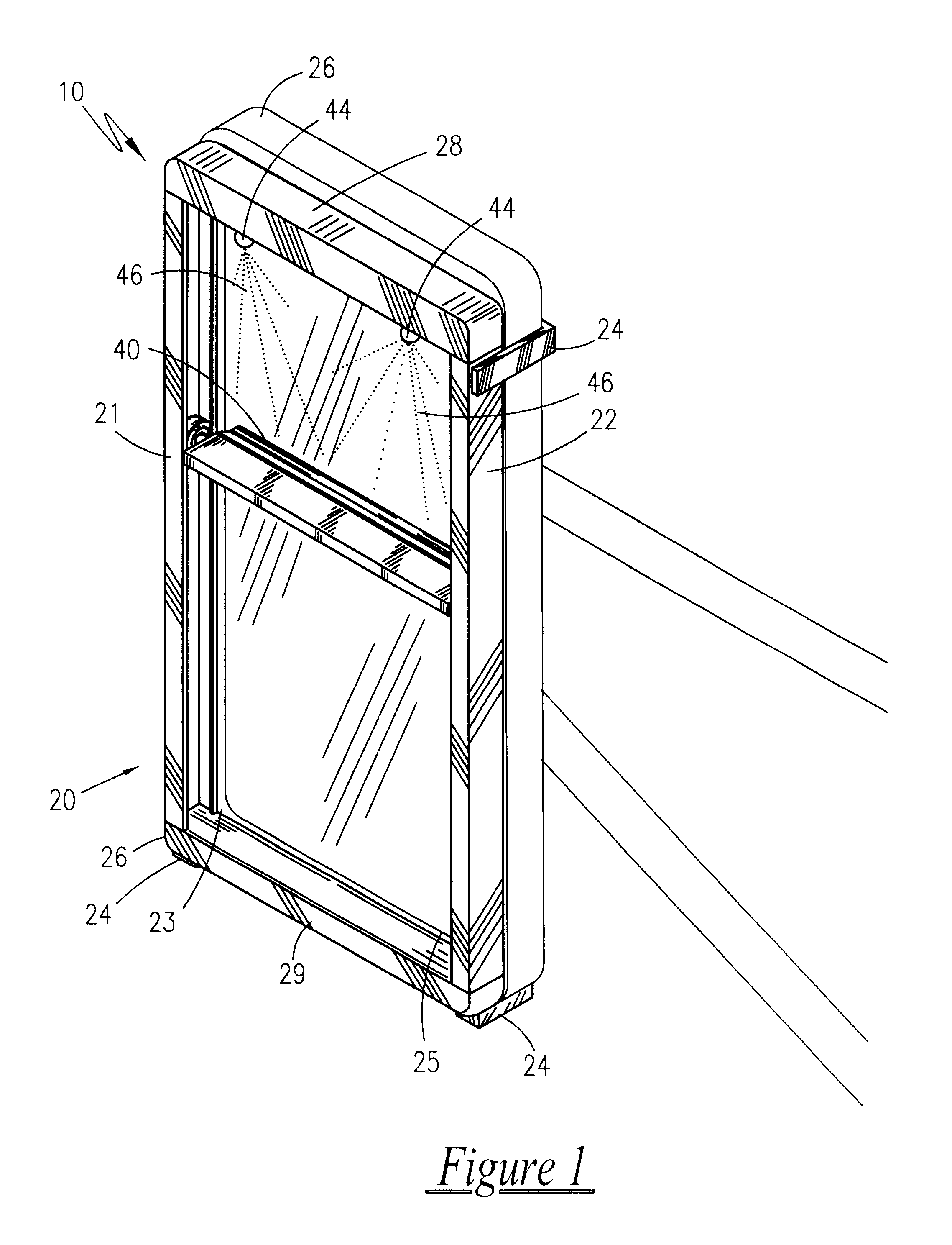 Automatic attachable side-view mirror cleaning device