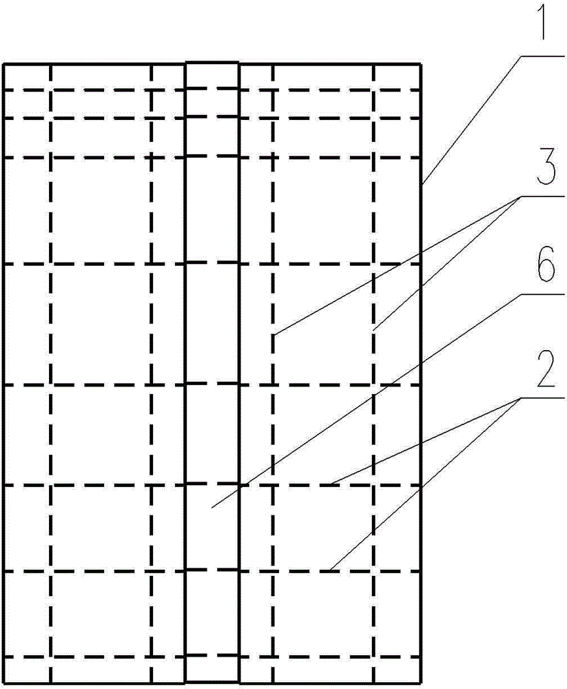 Closure section steel shell of turning continuous beam